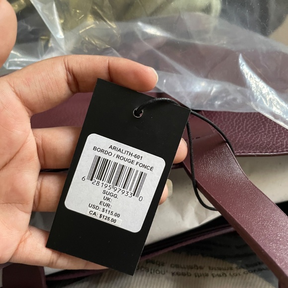 Maroon Rachel Zoe Large Purse (BNWT) - Picture 12 of 12